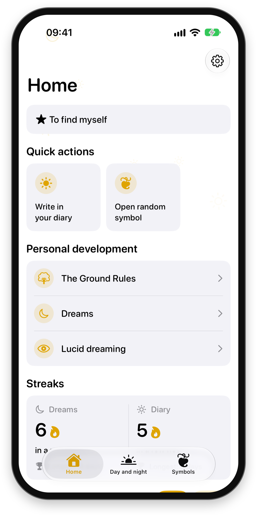 Drøm App Screenshot 1